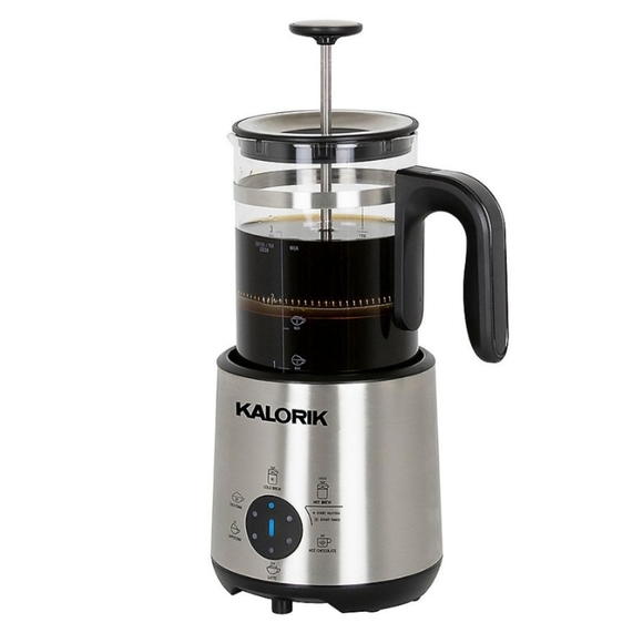☕ NIB‼️ Kalorik brand Stainless Steel Barista French Press - Picture 3 of 14